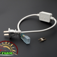 หัวจ่ายไฟสำหรับไฟสายยาง SMD 5050 (ท่อแบน)