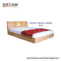 เตียง B503RL-B603RL สีบีช