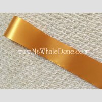 สีที่17. ทองเข้ม ขนาด6×200 ซม. ผ้ามันเงา ปลายหางปลาตัดออกได้ ผ้าไม่รุ่ย