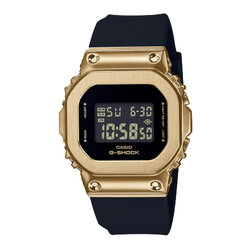 CASIO MID YEAR SALE G-SHOCK นาฬิกาข้อมือ นาฬิกากันน้ำ นาฬิกาของแท้ ประกันศูนย์ CMG 1 ปี รุ่น GM-S5600GB-1 นาฬิกาสีทอง