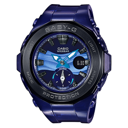 CASIO BABY-G นาฬิกาข้อมือ นาฬิกากันน้ำ นาฬิกาของแท้ ประกันศูนย์ CMG 1 ปี รุ่น BGA-220B-2A นาฬิกาสีดำ