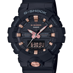 CASIO G-SHOCK นาฬิกาข้อมือ นาฬิกากันน้ำ นาฬิกาของแท้ ประกันศูนย์ CMG 1 ปี รุ่น GA-810B-1A4 นาฬิกาสีดำ