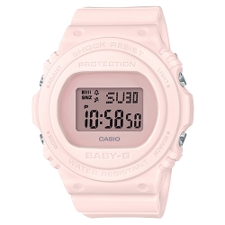 CASIO BABY-G นาฬิกาข้อมือ นาฬิกากันน้ำ นาฬิกาของแท้ ประกันศูนย์ CMG 1 ปี รุ่น BGD-570-4D นาฬิกาสีชมพู