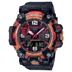 CASIO G-SHOCK นาฬิกาข้อมือ นาฬิกากันน้ำ นาฬิกาของแท้ ประกันศูนย์ CMG 1 ปี รุ่น GWG-2040FR-1A นาฬิกาสีดำ