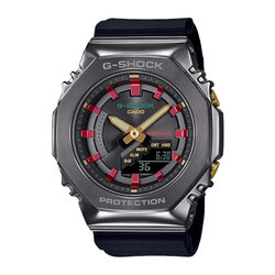 CASIO MID YEAR SALE G-SHOCK พร้อมส่ง นาฬิกาข้อมือ นาฬิกากันน้ำ นาฬิกาของแท้ ประกันศูนย์ CMG 1 ปี รุ่น GM-S2100CH-1A นาฬฺกาสีดำ