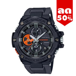 CASIO G-SHOCK นาฬิกาข้อมือ นาฬิกากันน้ำ นาฬิกาของแท้ ประกันศูนย์ CMG 1 ปี รุ่น GST-B100B-1A4 นาฬิกาสีดำ