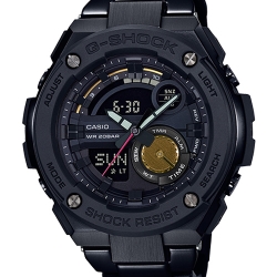 CASIO G-SHOCK นาฬิกาข้อมือ นาฬิกากันน้ำ นาฬิกาของแท้ ประกันศูนย์ CMG 1 ปี รุ่น GST-200RBG-1A นาฬิกาสีดำ
