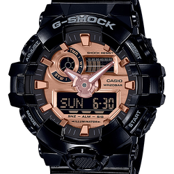 CASIO G-SHOCK นาฬิกาข้อมือ นาฬิกากันน้ำ นาฬิกาของแท้ ประกันศูนย์ CMG 1 ปี รุ่น GA-700MMC-1A นาฬิกาสีดำ