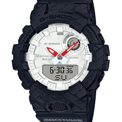 CASIO G-SHOCK นาฬิกาข้อมือ นาฬิกากันน้ำ นาฬิกาของแท้ ประกันศูนย์ CMG 1 ปี รุ่น GBA-800AT-1A นาฬิกาสีดำ