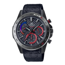 CASIO EDIFICE นาฬิกาข้อมือ นาฬิกากันน้ำ นาฬิกาของแท้ ประกันศูนย์ CMG 1 ปี รุ่น EQS-930NIS-1A นาฬิกาสีดำ