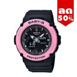 CASIO BABY-G นาฬิกาข้อมือ นาฬิกากันน้ำ นาฬิกาของแท้ ประกันศูนย์ CMG 1 ปี รุ่น BGA-270-1A นาฬิกาสีดำ
