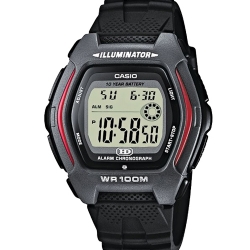 CASIO นาฬิกาคาสิโอ นาฬิกาข้อมือ นาฬิกากันน้ำ นาฬิกาของแท้ ประกันศูนย์ CMG 1 ปี รุ่น HDD-600-1A นาฬิกาสีดำ