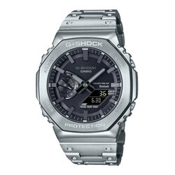 CASIO G-SHOCK นาฬิกาข้อมือ นาฬิกากันน้ำ นาฬิกาของแท้ ประกันศูนย์ CMG 1 ปี รุ่น GM-B2100D-1A นาฬิกาสีเงิน