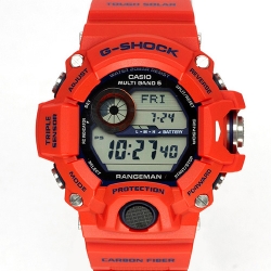 CASIO G-SHOCK นาฬิกาข้อมือ นาฬิกากันน้ำ นาฬิกาของแท้ ประกันศูนย์ CMG 1 ปี รุ่น GW-9400FBJ-4 นาฬิกาสีส้ม