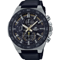 CASIO EDIFICE นาฬิกาข้อมือ นาฬิกากันน้ำ นาฬิกาของแท้ ประกันศูนย์ CMG 1 ปี รุ่น EFR-564BL-1A นาฬิกาสีดำ