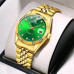 FOURRON นาฬิกาแฟชั่น นาฬิกาข้อมือ นาฬิกาของแท้ sj2211037139070112 นาฬิกาสีทอง