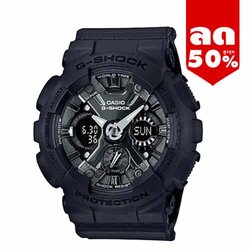 CASIO G-SHOCK นาฬิกาข้อมือ นาฬิกากันน้ำ นาฬิกาของแท้ ประกันศูนย์ CMG 1 ปี รุ่น GMA-S120MF-1A นาฬิกาสีดำ