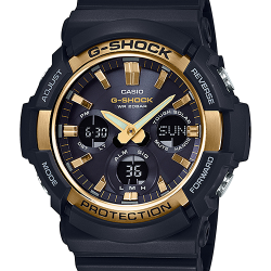 CASIO G-SHOCK นาฬิกาข้อมือ นาฬิกากันน้ำ นาฬิกาของแท้ ประกันศูนย์ CMG 1 ปี รุ่น GAS-100G-1A นาฬิกาสีดำ