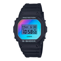 CASIO G-SHOCK นาฬิกาข้อมือ นาฬิกากันน้ำ นาฬิกาของแท้ ประกันศูนย์ CMG 1 ปี รุ่น DW-5600SR-1 นาฬิกาสีดำ