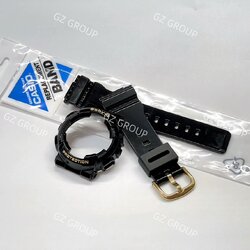 CASIO GENUINE FACTORY CASIO REPLACEMENT อะไหล่นาฬิกา BABY-G พร้อมส่ง รุ่น BA-110-1A ชุดสายสีดำ