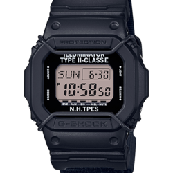 CASIO G-SHOCK นาฬิกาข้อมือ นาฬิกากันน้ำ นาฬิกาของแท้ ประกันศูนย์ CMG 1 ปี รุ่น DW-D5600NH-1D นาฬิกาสีดำ