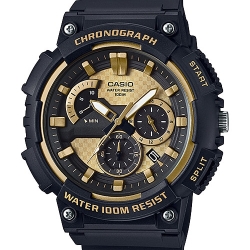 CASIO นาฬิกาคาสิโอ นาฬิกาข้อมือ นาฬิกากันน้ำ นาฬิกาของแท้ ประกันศูนย์ CMG 1 ปี รุ่น MCW-200H-9A นาฬิกาสีดำ