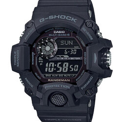 CASIO G-SHOCK นาฬิกาข้อมือ นาฬิกากันน้ำ นาฬิกาของแท้ ประกันศูนย์ CMG 1 ปี รุ่น GW-9400-1B นาฬิกาสีดำ