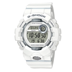 CASIO G-SHOCK นาฬิกาข้อมือ นาฬิกากันน้ำ นาฬิกาของแท้ ประกันศูนย์ CMG 1 ปี รุ่น GBD-800-7 นาฬิกาสีขาว