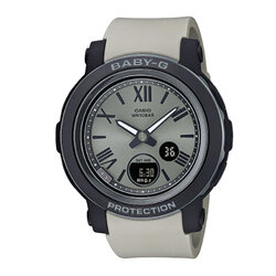 CASIO BABY-G นาฬิกาข้อมือ นาฬิกากันน้ำ นาฬิกาของแท้ ประกันศูนย์ CMG 1 ปี รุ่น BGA-290-8A นาฬิกาสีเทา