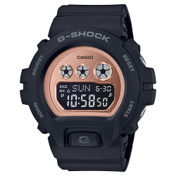 CASIO G-SHOCK นาฬิกาข้อมือ นาฬิกากันน้ำ นาฬิกาของแท้ ประกันศูนย์ CMG 1 ปี รุ่น GMD-S6900MC-1D นาฬิกาสีดำ