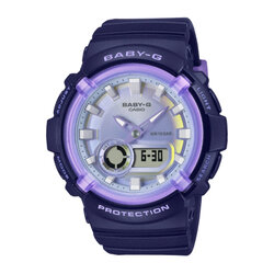 CASIO BABY-G นาฬิกาข้อมือ นาฬิกากันน้ำ นาฬิกาของแท้ ประกันศูนย์ CMG 1 ปี รุ่น BGA-280DR-2A นาฬิกาสีน้ำเงิน