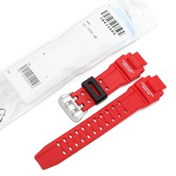 CASIO GENUINE FACTORY CASIO REPLACEMENT อะไหล่นาฬิกา G-SHOCK รุ่น GA-1000-4B กรอบสายสีแดง
