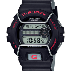 CASIO G-SHOCK นาฬิกาข้อมือ นาฬิกากันน้ำ นาฬิกาของแท้ ประกันศูนย์ CMG 1 ปี รุ่น GLS-6900-1 นาฬิกาสีดำ