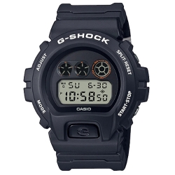CASIO G-SHOCK นาฬิกาข้อมือ นาฬิกากันน้ำ นาฬิกาของแท้ ประกันศูนย์ CMG 1 ปี รุ่น DW-6900PF-1D นาฬิกาสีดำ