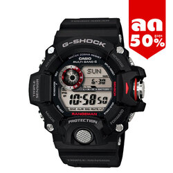 CASIO MID YEAR SALE G-SHOCK นาฬิกาข้อมือ นาฬิกากันน้ำ นาฬิกาของแท้ ประกันศูนย์ CMG 1 ปี รุ่น GW-9400-1 นาฬิกาสีดำ