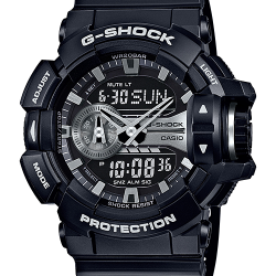 CASIO G-SHOCK นาฬิกาข้อมือ นาฬิกากันน้ำ นาฬิกาของแท้ ประกันศูนย์ CMG 1 ปี รุ่น GA-400GB-1A นาฬิกาสีดำ