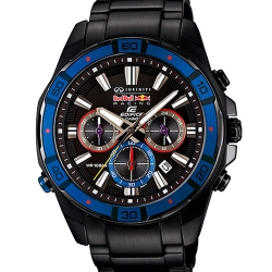 CASIO EDIFICE นาฬิกาข้อมือ นาฬิกากันน้ำ นาฬิกาของแท้ ประกันศูนย์ CMG 1 ปี รุ่น EFR-534RBK-1A นาฬิกาสีดำ