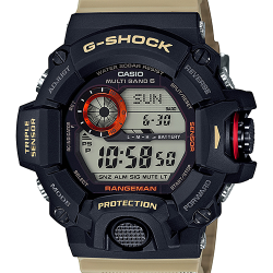 CASIO G-SHOCK นาฬิกาข้อมือ นาฬิกากันน้ำ นาฬิกาของแท้ ประกันศูนย์ CMG 1 ปี รุ่น GW-9400DCJ-1 นาฬิกาสีดำ