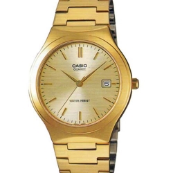 CASIO นาฬิกาคาสิโอ นาฬิกาข้อมือ นาฬิกากันน้ำ นาฬิกาของแท้ ประกันศูนย์ CMG 1 ปี รุ่น MTP-1170N-9A นาฬิกาสีทอง