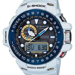 CASIO G-SHOCK นาฬิกาข้อมือ นาฬิกากันน้ำ นาฬิกาของแท้ ประกันศูนย์ CMG 1 ปี รุ่น GWN-1000E-8A นาฬิกาสีเทา