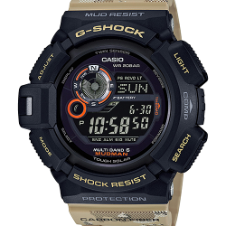 CASIO G-SHOCK นาฬิกาข้อมือ นาฬิกากันน้ำ นาฬิกาของแท้ ประกันศูนย์ CMG 1 ปี รุ่น GW-9300DC-1J นาฬิกาสีดำ