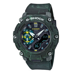 CASIO G-SHOCK นาฬิกาข้อมือ นาฬิกากันน้ำ นาฬิกาของแท้ ประกันศูนย์ CMG 1 ปี รุ่น GA-2200MFR-3A นาฬิกาสีเขียว