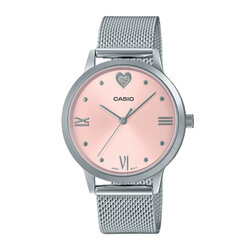 CASIO นาฬิกาคาสิโอ นาฬิกาข้อมือ นาฬิกากันน้ำ นาฬิกาของแท้ ประกันศูนย์ CMG 1 ปี รุ่น LTP-2022VM-4C นาฬิกาสีเงิน