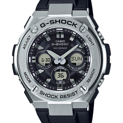 CASIO G-SHOCK นาฬิกาข้อมือ นาฬิกากันน้ำ นาฬิกาของแท้ ประกันศูนย์ CMG 1 ปี รุ่น GST-S310-1A นาฬิกาสีดำ