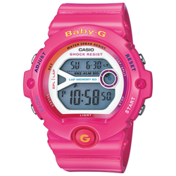 CASIO BABY-G นาฬิกาข้อมือ นาฬิกากันน้ำ นาฬิกาของแท้ ประกันศูนย์ CMG 1 ปี รุ่น BG-6903-4B นาฬิกาสีชมพู