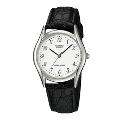 CASIO นาฬิกาคาสิโอ นาฬิกาข้อมือ นาฬิกากันน้ำ นาฬิกาของแท้ ประกันศูนย์ CMG 1 ปี รุ่น MTP-1094E-7B นาฬิกาสีดำ