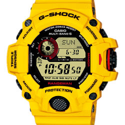 CASIO G-SHOCK นาฬิกาข้อมือ นาฬิกากันน้ำ นาฬิกาของแท้ ประกันศูนย์ CMG 1 ปี รุ่น GW-9430EJ-9Jr นาฬิกาสีเหลือง