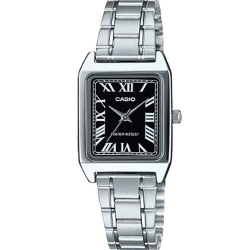 CASIO นาฬิกาคาสิโอ นาฬิกาข้อมือ นาฬิกากันน้ำ นาฬิกาของแท้ ประกันศูนย์ CMG 1 ปี รุ่น LTP-V007D-1B นาฬิกาสีเงิน