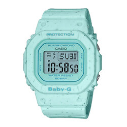 CASIO BABY-G นาฬิกาข้อมือ นาฬิกากันน้ำ นาฬิกาของแท้ ประกันศูนย์ CMG 1 ปี รุ่น BGD-560CR-2D นาฬิกาสีเขียวมิ้น