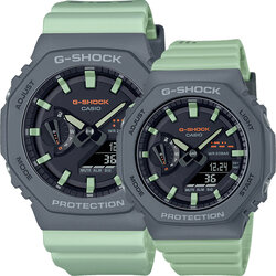 CASIO LOVESET นาฬิกาข้อมือ นาฬิกากันน้ำ นาฬิกาของแท้ ประกันศูนย์ CMG 1 ปี รุ่น LOV-22B-8 นาฬิกาสีเขียว